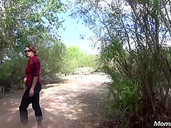 Sexy Milf Jayne Outdoor Anal