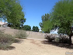 Wild Crazy Milf Gwen Outdoor