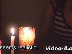 Ghost story with Airi Mizusawa and Miho Miyazawa outdoors - JapanHDV