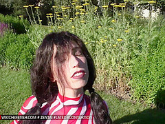 Summer excursion in the park