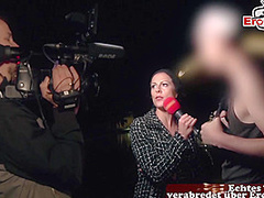 real public flashing street casting pick up