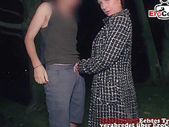 real public flashing street casting pick up