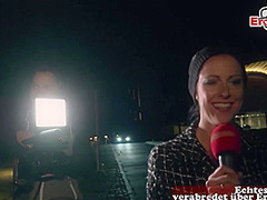 real public flashing street casting pick up