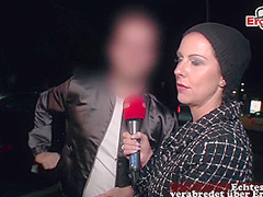 real public flashing street casting pick up