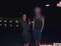 real public flashing street casting pick up