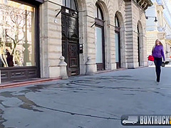 Blonde Fucked In Public