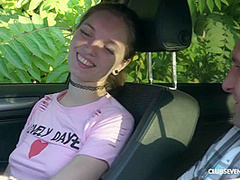 Vika Lita - Skinny Tall Teen Fucking In The Woods