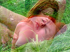 David-nudes - Elena Playing In The Grass