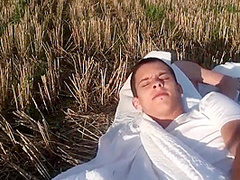 Our First Outdoors Fuck - Teen Couple Having Fun