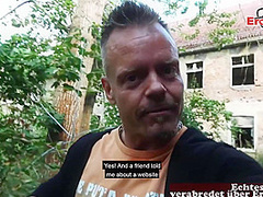 German Big Natural Boobs Milf Surprise With Hardcore Deepthroat At Real Sexdate Pov