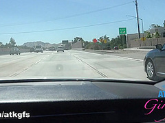 Paris White in Virtual Date Movie - ATKGirlfriends