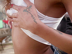 Scarlit Scandal in Step Outside - PlayboyPlus