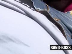 Bang Boss - 18yo Jessica Outdoor Fucked For The First Time And Gets Her Beautiful Face Covered With Cum