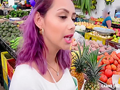 Hot Latina Teen Veronica Leal Gets Picked Up From Market And Hardcore Banged On Cam