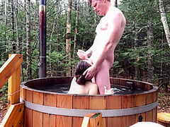 Hot Tub & Glamping Sex (tightlipsbigdick)