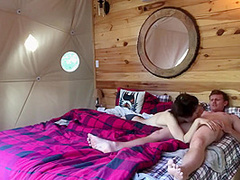 Hot Tub & Glamping Sex (tightlipsbigdick)