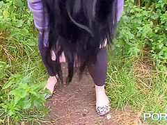 Sweet Babe Lucia Love Pissing Outdoors