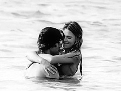 Bitch On The Beach - Blowjob And Piss