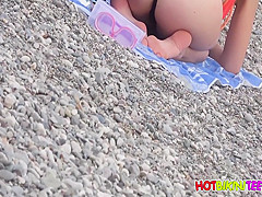 Round Tight Ass Teen Spycam Voyeur Beach