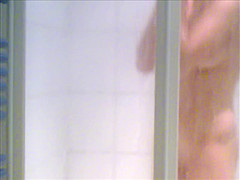 My brothers 20yo girlfriend under shower