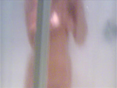 My brothers 20yo girlfriend under shower