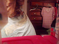 Big Booty Mom Caught Changing