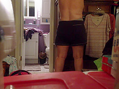 Big Booty Mom Caught Changing