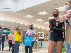 Volleyball Cutie With a Great Ass