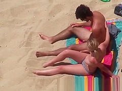 naked women on the beach