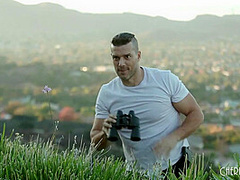 Hot Blonde Teen in a Bikini Loves Being Watched Masturbating before a Doggystyle Fuck