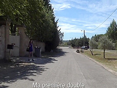 My First Double - La Journee Piscine De Prescilia Vire Au Gang Bang