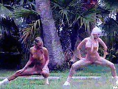 Charging Naked Outdoors