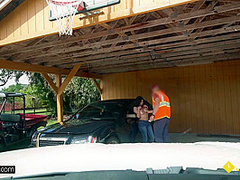Park That Big Mack Truck In This Little Garage