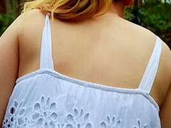 Hot Curvy Milf Outdoor Solo Video