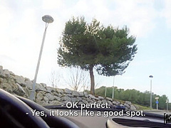 Kind Man Helped Petite Hitchhiker And Fucked Her On The Roadside