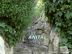 Anita B Video Garden Blowjob