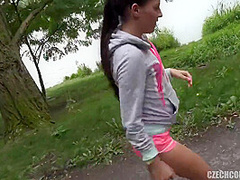 Swinger Love Making In Forest - Eveline Dellai