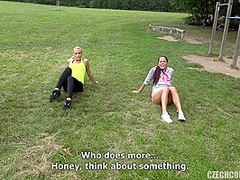 Swinger Love Making In Forest - Eveline Dellai