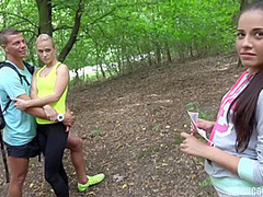 Swinger Love Making In Forest - Eveline Dellai