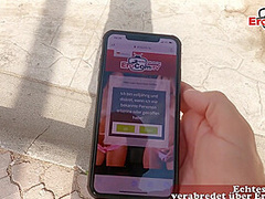 MILK TITS TEEN PICK UP - german agent meet teen in holiday and fuck her on the beach