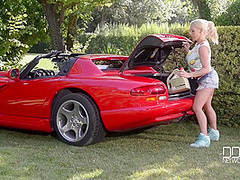 Delzangel - Airbags On The Hood Busty Blondes Big Tits