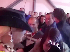 Flexi Cowgirl Milfs On Public Stage