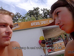 Susan Ayn - Cuck For Cash Permits Rich Stranger To Assfuck In Park