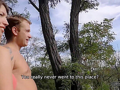 Susan Ayn - Cuck For Cash Permits Rich Stranger To Assfuck In Park