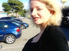 Big Blonde Milf Has Her Cunt Filled Completely