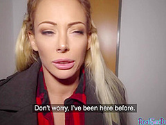 Pulled aussie babe publicly pickedup before outdoor blowjob