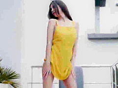 Gorgeous Anya Krey Outdoor Exhibitionist