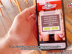 HOLIDAY TEEN PICK UP DATE - german tourist fuck teen in public pov