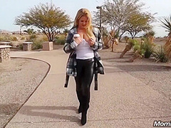Abigail Is A Slutty Outdoor Blowjobbing Pov Mom