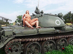 Viola Oh In Viola Fucks On A Tank